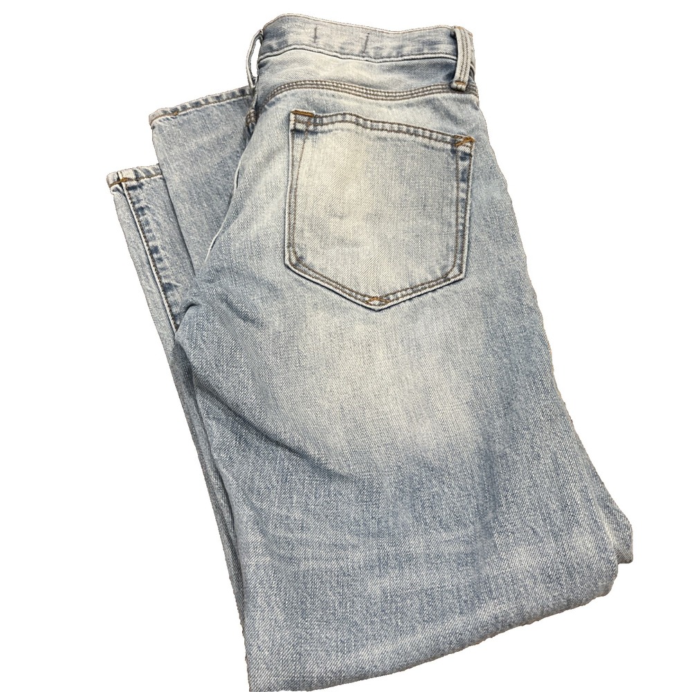 GAP Jeans Women's 1969 Sexy Boyfriend Light Wash Size 25R Blue Denim 100% Cotton